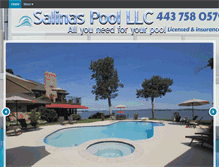 Tablet Screenshot of poolsmaryland.com